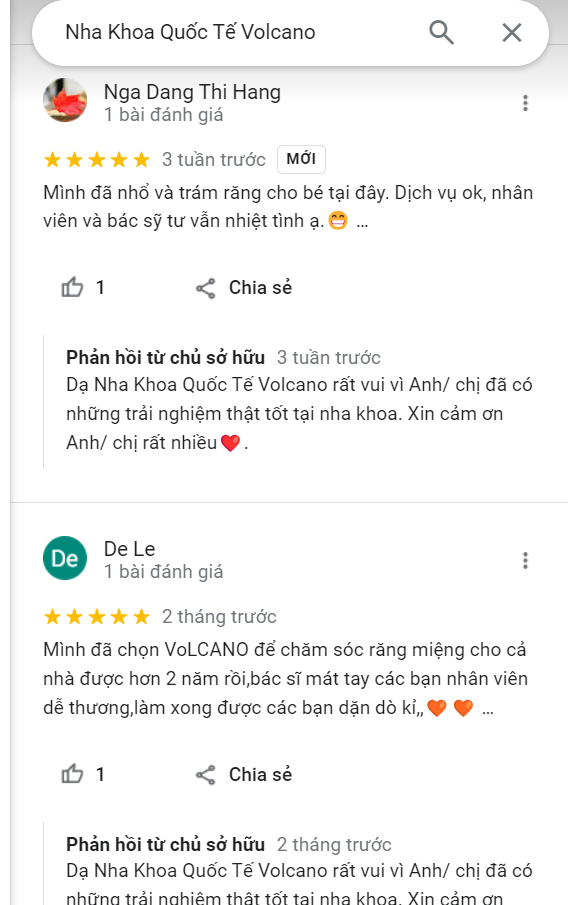 Review khách hàng về Nha Khoa Quốc Tế Đồng 