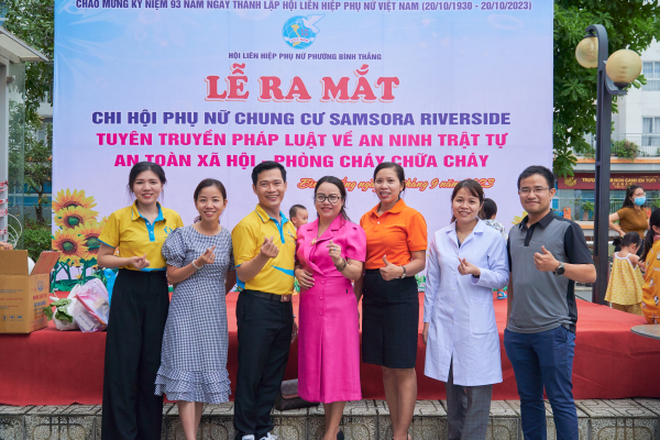 Chương Trình "Ra Mắt Chi Hội Phụ Nữ Chung Cư Samsora Riverside"