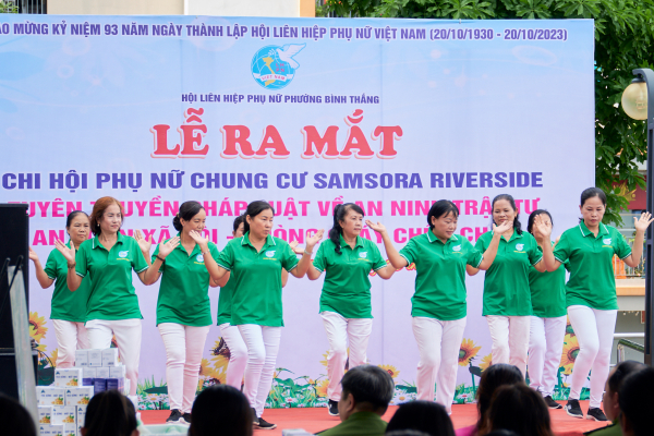 Chương Trình "Ra Mắt Chi Hội Phụ Nữ Chung Cư Samsora Riverside"
