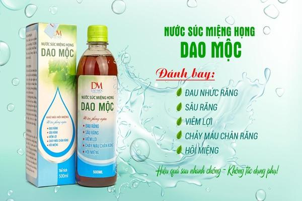 Nước súc miệng thảo dược Dao Mộc Nước súc miệng thảo dược Dao Mộc