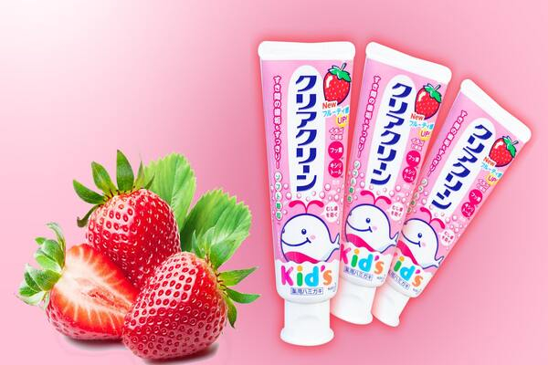 Kem đánh răng cho bé 2 tuổi Kao Kids Kem đánh răng cho bé 2 tuổi Kao Kids