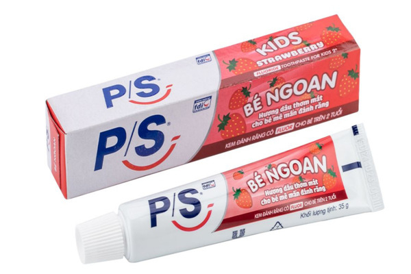 Kem đánh răng cho bé 2 tuổi P/S Kem đánh răng cho bé 2 tuổi P/S
