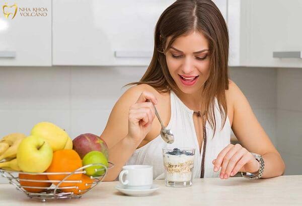 Chế độ ăn uống sau khi lấy tủy răng